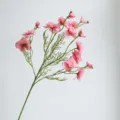 Finto fiore rosa ramo di fiori farfalla per decorazione matrimonio casa fotografia - rosa scuro