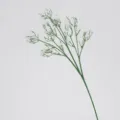 Fleurs artificielles de gypsophile blanc tige de 53cm de long pour décoration florale - Blanc