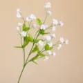 Finto fiore non ti scordar di me bianco artificiale 47cm decorazione casa nozze - Bianco