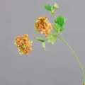 Rametto di fiore artificiale colore caffè decorazione casa circa 70 cm centrotavola - Marrone Caffè