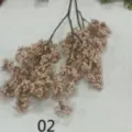 Branche de baies artificielles coloris 02, idéale pour la décoration de la maison. - Rose