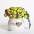 Mini artificial berry potted plant home office desktop decoration ornament fake green plant - Mini Tank Green Berries