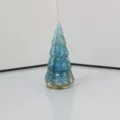 Figura Arbol de Navidad de Cristales Hecho a Mano Decoracion de Escritorio Regalo - Aguamarina