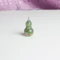 Mini green gourd crystal resin ornament tabletop desktop craft bonsai decor lucky feng shui - Aventurine Jade
