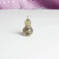 Crystal Resin Gourd Ornament Miniature Crystal Stone Desktop Decor Figurine Craft Gift - Fluorite
