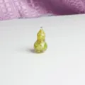 Natural epoxy small gourd crystal crushed stone desktop ornament micro landscape gift - Topaz