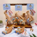 Cute plush gel pen with adorable bear doll design, creative cartoon writing stationery. - Brown Bear / 0.5mm