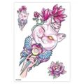 Waterproof cute cat magical wand temporary tattoo sticker sheet for body art fashion decor - HB-444 / 148*210MM