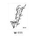 Waterproof temporary tattoo sticker featuring cursive text and artistic design for men and women. - Celtic Knot Style (W-111)