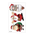 Waterproof Christmas temporary tattoo stickers set for kids cute cartoon holiday party favors - SS-25