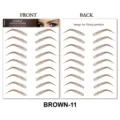 Stylo autocollant de tatouage de sourcils imperméable 6D marron maquillage outil de beauté - BROWN-11