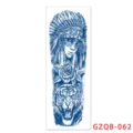 Adesivo per tatuaggio temporaneo braccio completo impermeabile lunga durata body art design - GZQB-62