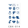 Herbal juice temporary tattoo sticker cute romantic heart cupid waterproof long lasting SKU - CBX-014
