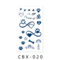 Herbal semi-permanent tattoo sticker cute waterproof small pattern temporary tattoo body art - CBX-020