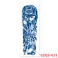 Herbal full arm temporary tattoo sticker, waterproof long lasting wolf and woman design SKU - GZQB-55