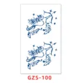 Adesivo per tatuaggio temporaneo succo vegetale impermeabile design zodiaco sagittario - GZS-100