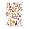 Christmas temporary tattoo stickers for kids, cute cartoon waterproof art decals. - SD-09 Style