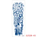 Herbal juice full arm tattoo sticker, waterproof long-lasting temporary tattoo sleeve for adult. - GZQB-45