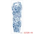 Herbal full arm temporary tattoo sticker, waterproof long-lasting juice tattoo design. - GZQB-46
