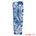 Herbal semi-permanent full arm tattoo sticker, traditional Japanese koi fish design waterproof. - GZQB-74