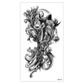 Adesivo tatuaggio temporaneo bilancia mietitore scuro impermeabile braccio arte corporea - Stile Tristo Mietitore (XQB-135)
