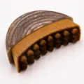 Crescent lymphatic contour brush facial massage tool for body and neck care large size - L