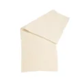 Écharpe en tricot de laine unie variante, accessoire de mode chaud d'hiver confortable unisexe. - Foulard / Beige