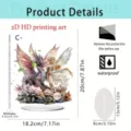 Acrylic fairy dragon desktop ornament waterproof wear-resistant home office desk decor - Style 7