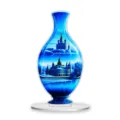 Blue winter castle acrylic standee desk decor creative room ornament tabletop display gift - Style 35