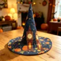 Καπέλο μάγισσας Halloween καπιτονέ με εκτύπωση κολοκύθας ρολόι αξεσουάρ πάρτι νέο - Στυλ 19