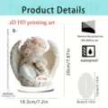 Mother's Day 2D Acrylic Angel Mother and Child Table Ornament Gift for Mom Room Decor - Style 4