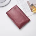 Mini leather makeup bag coin pouch portable lipstick organizer cute travel essentials storage case - Medium (11x12cm) / Purple