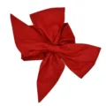 Red newborn swaddle sash bow variant, cute baby blanket decorative headband accessory. - 184*14cm / Red