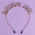 Gouden strass verjaardag meisje haarband glanzende kristallen haarhoepel feest decoratie - Feest Gouden Haarband TS-J3029G