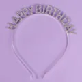 Silberner Geburtstag Strass Haarreif Party Diadem glitzernde Kristall Haarschmuck Deko - Luxus Silbernes Haarreif TS-J3273S