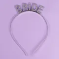 Serre-tete BRIDE Strass Argent Metal Accessoire Cheveux Fete Mariage Enterrement - Serre-Tête Argenté Polyvalent(TS-J2222)