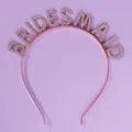 Serre-tête Strass Demoiselle d'Honneur Or Rose Coiffure Fête Mariage Accessoires Cheveux - Serre-Tête Or Rose Élégant(TS-J3270RG)