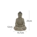 Zen Buddha statue resin ornament for home living room decor, peaceful meditation sculpture. - Meditation Large