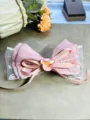 Jolie pince à cheveux nœud rose avec strass cristal pour un charmant look quotidien. - Pince à Ressort Tête de Mickey Rose (11)