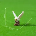 Mini figura de búho blanco, adorno de resina de animal para jardinería en miniatura y manualidades. - 9# Búho