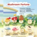 Cute mushroom blind box resin figures desktop ornaments, adorable toy set with various cute expressions. - 0355 mushroom comes and runs 6 / Random One