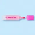 Rotulador fluorescente rosa de gran capacidad con punta biselada para oficina y estudio. - Punta biselada / Rosa