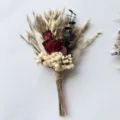 Mini Trockenblumen Strauch handgemachte konservierte Rose Schleierkraut fur Geschenk - Stil 24