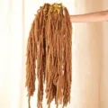 Natural dried foxtail millet flower bunch, premium botanical decor for wedding and home party styling. - Brown