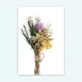 Mini dried flower bouquet for wedding decoration, home floral arrangement, and festival gifts. - Style 2