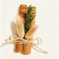 Mini dried flower cinnamon bundle rustic home decor table centerpiece gift bouquet for special days. - Style 18