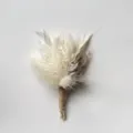 Handmade dried flower boutonniere wedding mini bouquet natural home decor accessory gift - Style 12