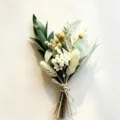 Mini dried flower bouquet boutonniere for wedding party festival decor and home decoration. - Style 15