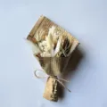 Mini dried flower bouquet boutonniere for wedding decor, rustic style holiday gift accessory - Style 20