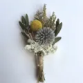 Dried flower boutonniere miniature mini bouquet wedding party holiday gift decoration accessory - Style 22